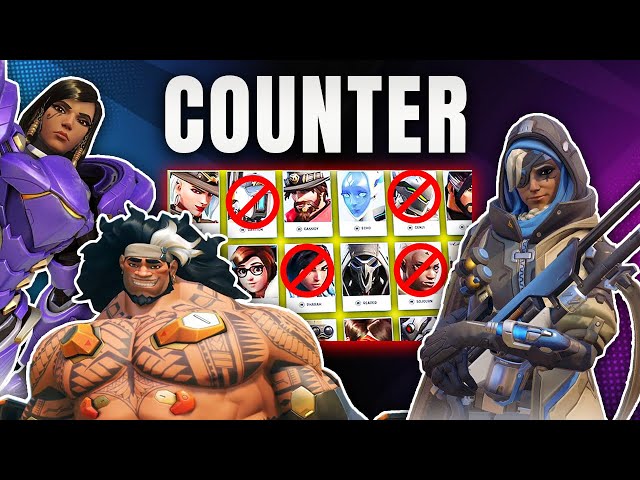 The OFFICAL Overwatch 2 Counter Guide (2024) - Tanks, DPS and Supports