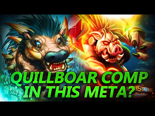 Quillboar Wins in THIS Meta??? | Hearthstone Battlegrounds Gameplay | Patch 21.6 | bofur_hs