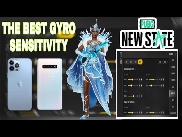 PUBG NEW STATE ZERO RECOIL PERFECT GYRO SENSITIVITY + CODE FOR ALL PLAYERS