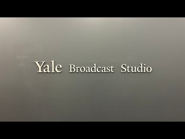 Behind the Scenes Tour of Yale Broadcast Studio
