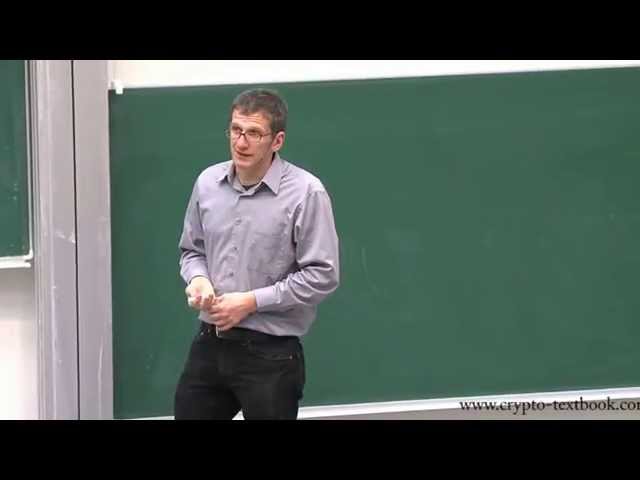Lecture 1: Introduction to Cryptography by Christof Paar