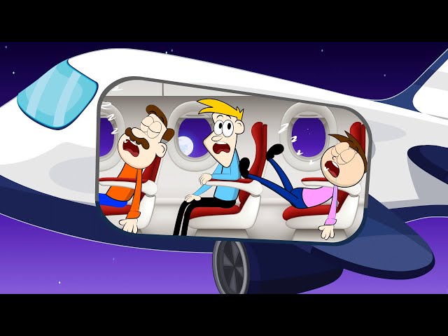 What happens to our Body on a Long Flight? + more videos | #aumsum #kids #science #education #whatif