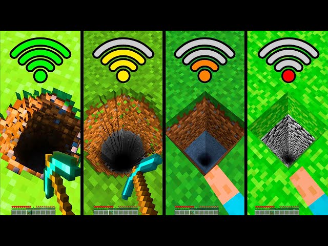 minecraft with different Wi-Fi - HUGE compilation