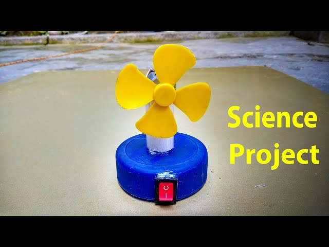 Science Projects For Class 8 Working Model, Science Projects For School | Table Fan