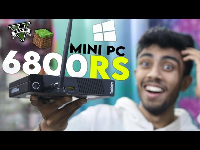 6,800/- Rs Mini PC From Amazon! Windows Ready ⚡Best Mini PC For Student & Gaming? i5, 8GB RAM 🤯