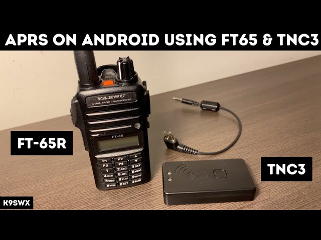 Use APRS on Android with a Yaesu FT65 and Mobilinkd TNC3