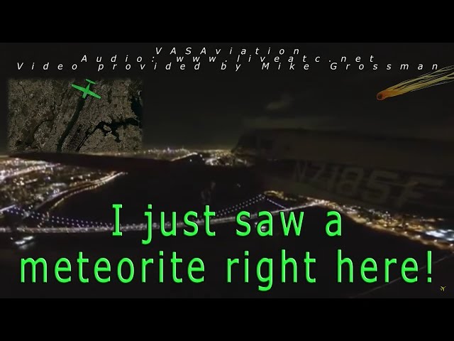 [FUNNY ATC] Piper witnessing A METEORITE over NEW JERSEY!!