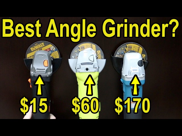 Best Angle Grinder (Corded)? Hilti vs Milwaukee, DeWalt, Makita, Ryobi, Ridgid. Let's Settle This!