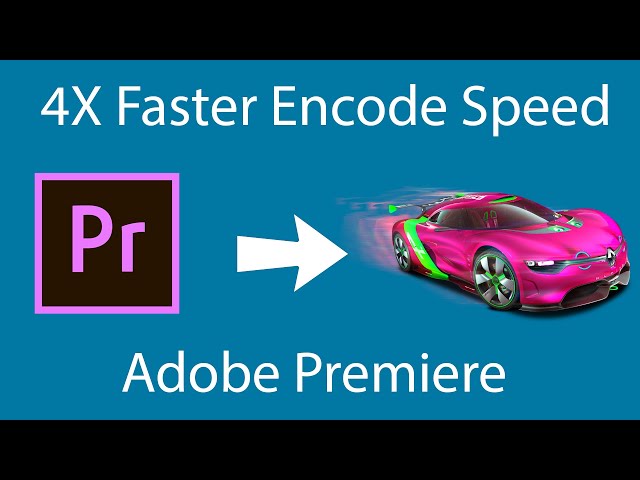 How to EXPORT 4X FASTER in Premiere using GPU Acceleration -  NVENC / VCE / QuickSync - Tutorial