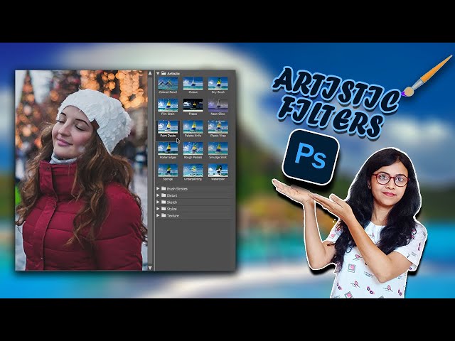 Artistic Filters | photoshop tutorial | Graphic Jock