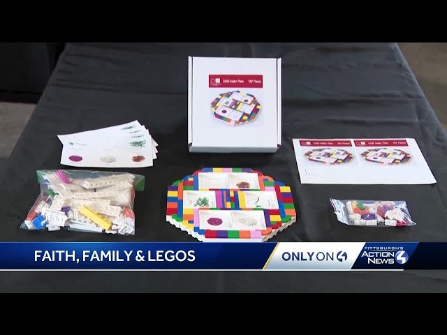 South Hills entrepreneur creates seder plates out of Legos for Passover