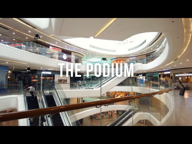 [4K] The Podium Mall Walk - Mandaluyong, Philippines August 2020