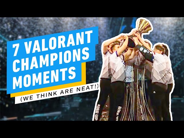 7 Valorant Champions Moments (We Think Are Neat!) ft. Kru, Gambit, Acend and more!