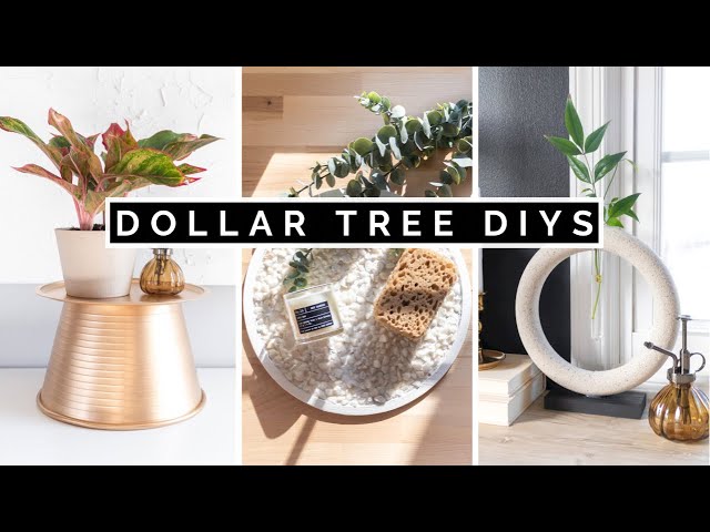 DIY DOLLAR TREE HOME DECOR | $1 AESTHETIC AND EASY 2021