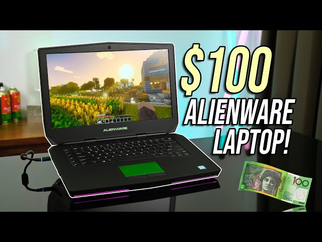 Buying A $100 Alienware Laptop From Facebook Marketplace!