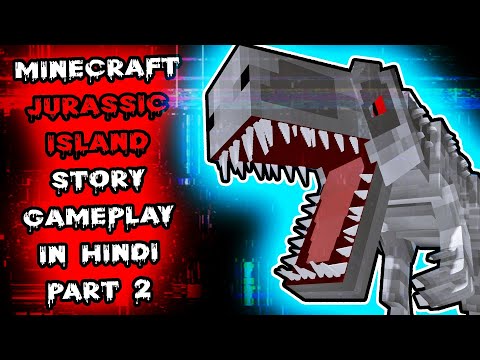 Minecraft Hardcore But its Jurassic Survival Island in Hindi | Episode 2 | Minecraft 100 Days