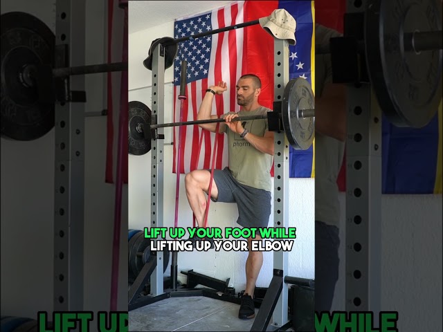 Trouble with Front Rack? TRY THIS! #mobility #squat