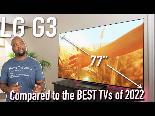 The Biggest MLA OLED TV | 77" LG G3 vs Samsung S95B vs LG G2 Comparison
