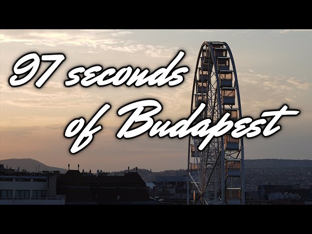 Budapest in 97 seconds 🤌🏼 | Jil Schrödel