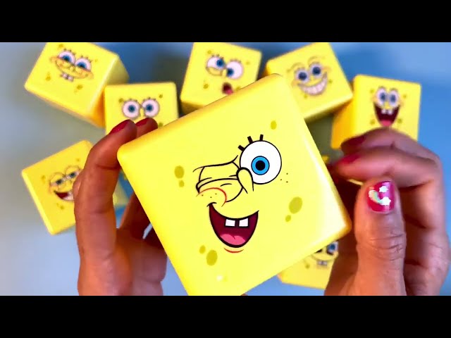 ASMR SPONGEBOB SLIME SURPRISE with Patrick - Oddly Satisfying GOOEY Collection