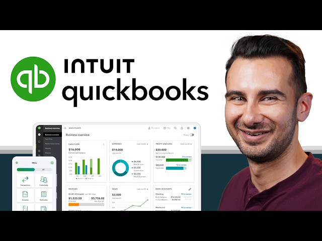How to use QuickBooks Online - Beginner Walkthrough & Tutorial