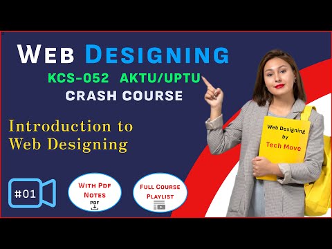 web designing full course aktu (Crash Course)