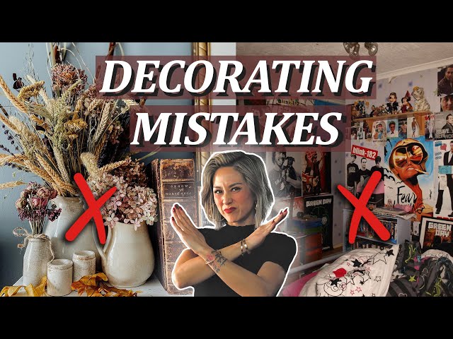 8 Things You Should Never Decorate With (What to use instead) – Worst Decorating Mistakes!