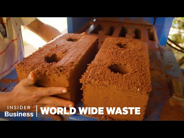 How Bricks Made From Invasive Seaweed Clean Mexico's Beaches | World Wide Waste | Insider Business
