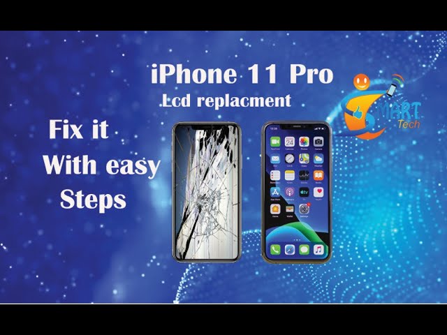How to replace the LCD screen on iPhone 11 pro