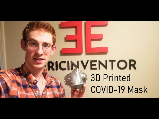 3D Printed COVID-19 Mask (Copper3D NanoHack)