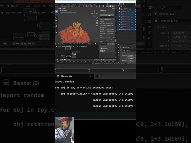 new Ai lets use voice commands in blender #shorts