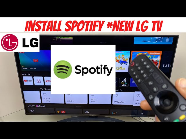 Install Spotify *New LG Smart TV