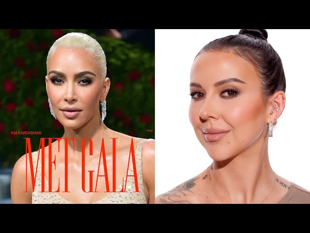 Kim Kardashian Met Gala Makeup Tutorial
