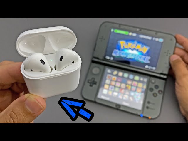 HOW to Connect Bluetooth AIRPODS to 3DS!!! [EASY WAY!]
