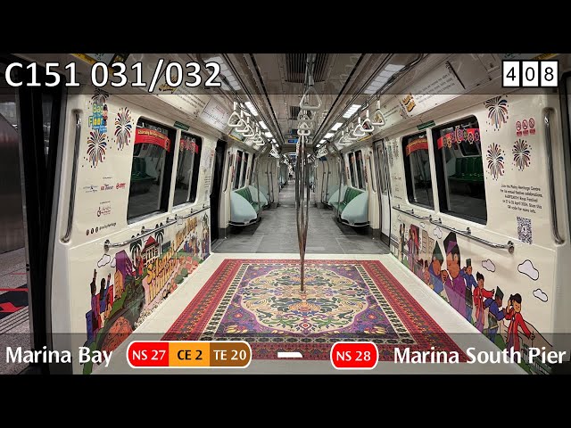 [Hari Raya Advert][SMRT] KHI C151 ~ 031/032 NS27 Marina Bay →  NS28 Marina South Pier