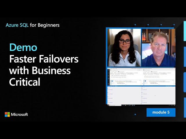 Demo: Faster Failovers with Business Critical | Azure SQL for beginners (Ep. 49)