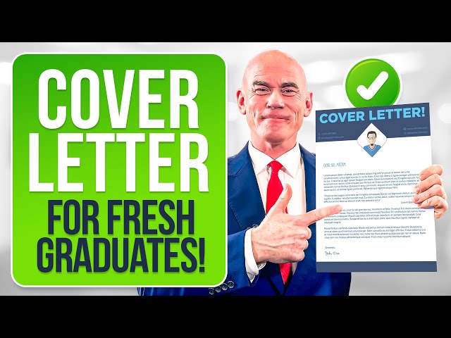 COVER LETTER FOR FRESH GRADUATES! (How to write an APPLICATION LETTER with No EXPERIENCE!)
