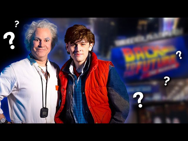 We need to talk about Back to the Future the Musical