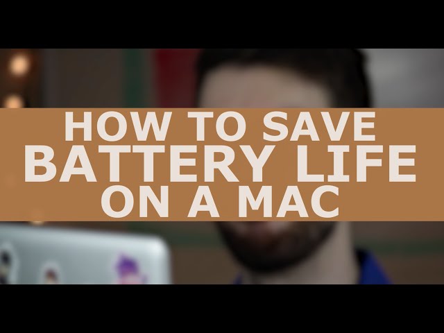 7 Ways To Boost Your Mac's Battery Life!