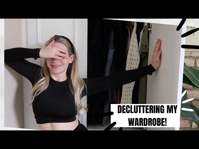 Declutter my Wardrobe with Me!