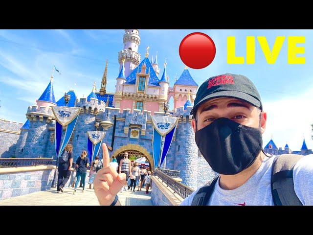 🔴Live: Disneyland Rides, Food & Fun! - Live Stream - 6-1-21 - Park hopping in California! 🦈