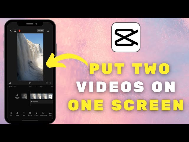 How To Put Two Videos In One Screen On CapCut