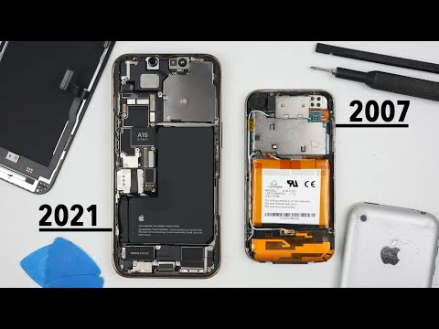 1st Apple iPhone VS 13 Pro Teardown