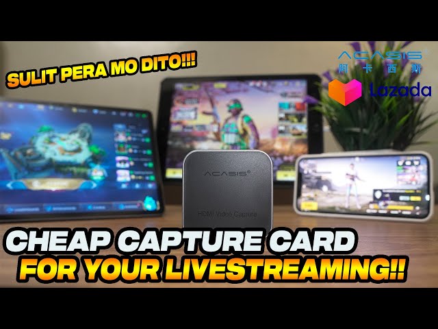 Cheap Capture Card For Live Streaming! | Acasis USB 3.0 HDMI Capture Card
