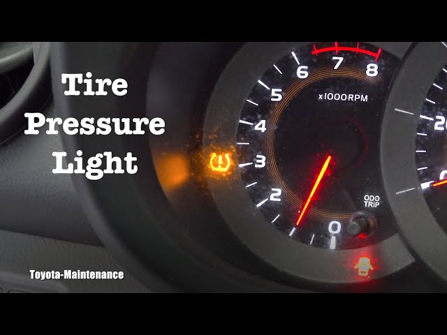 Toyota RAV4 Tire Pressure Warning Light