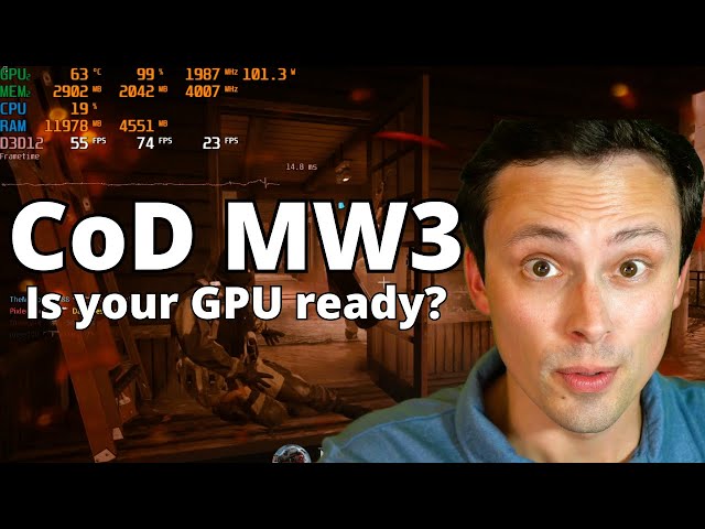CoD MW3 Is your GPU Ready? (GPU Performance test and system requirements)
