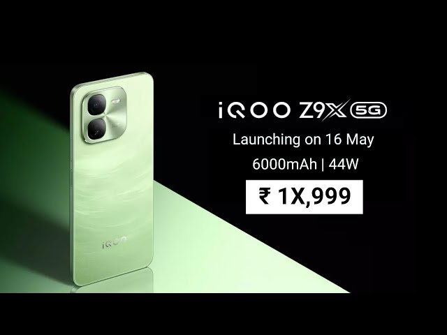 iQOO Z9X 5g India launch Confirm  | iQOO Z9X 5g Price in India | iQOO Z9X 5g Complete Specs