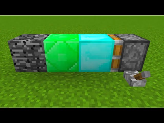 emerald + diamond | minecraft experiment