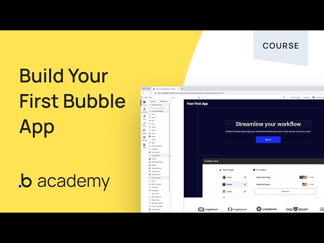 Getting Started with Bubble - Build Your First App