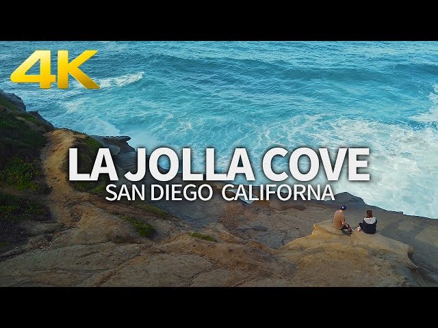 SAN DIEGO - La Jolla Cove, San Diego, California, USA, Travel, 4K UHD